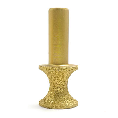 Semi-circle 3V type diamond vacuum brazed tool engraving stone marble granite